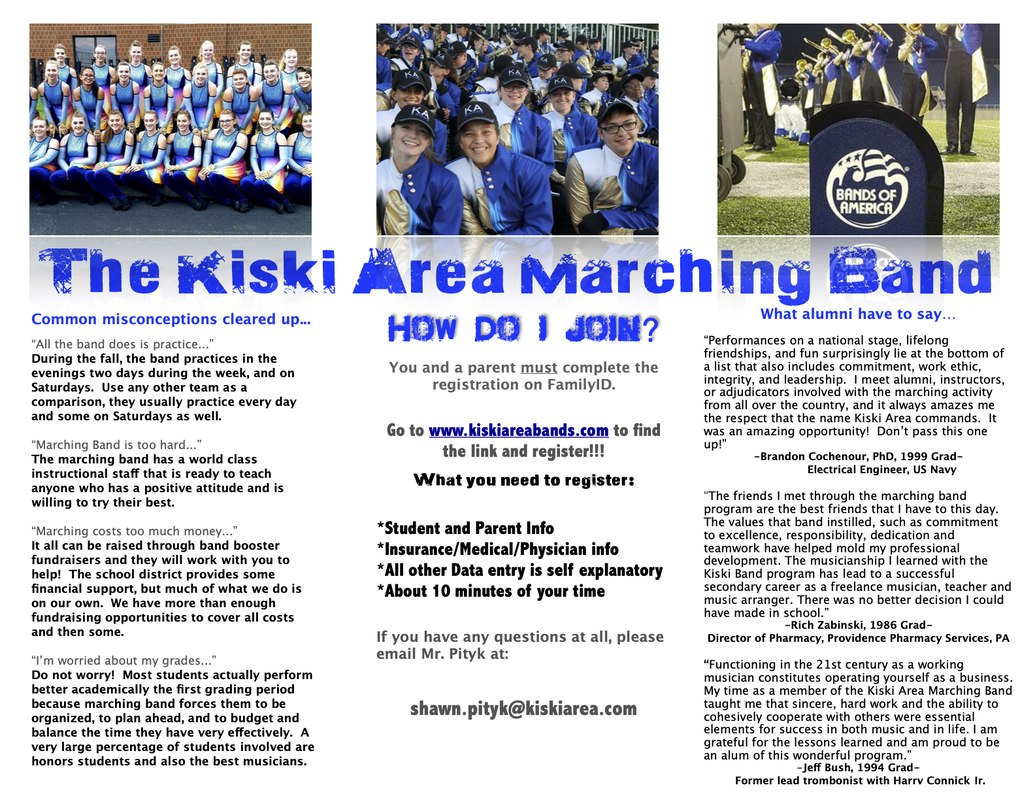 Kiski Area Marching Band 2022 Calendar November 2022 Calendar